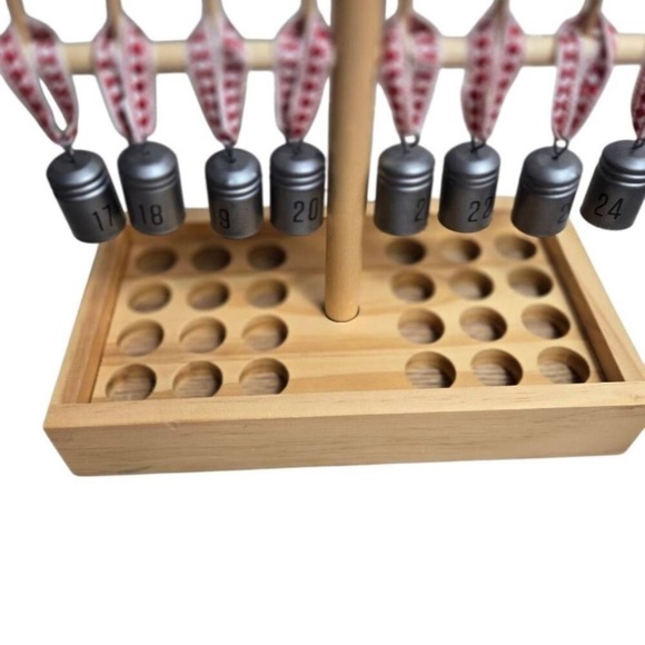 Hearth & Hand Magnolia Christmas Tree Advent Calendar wood and metal - Picture 10 of 12